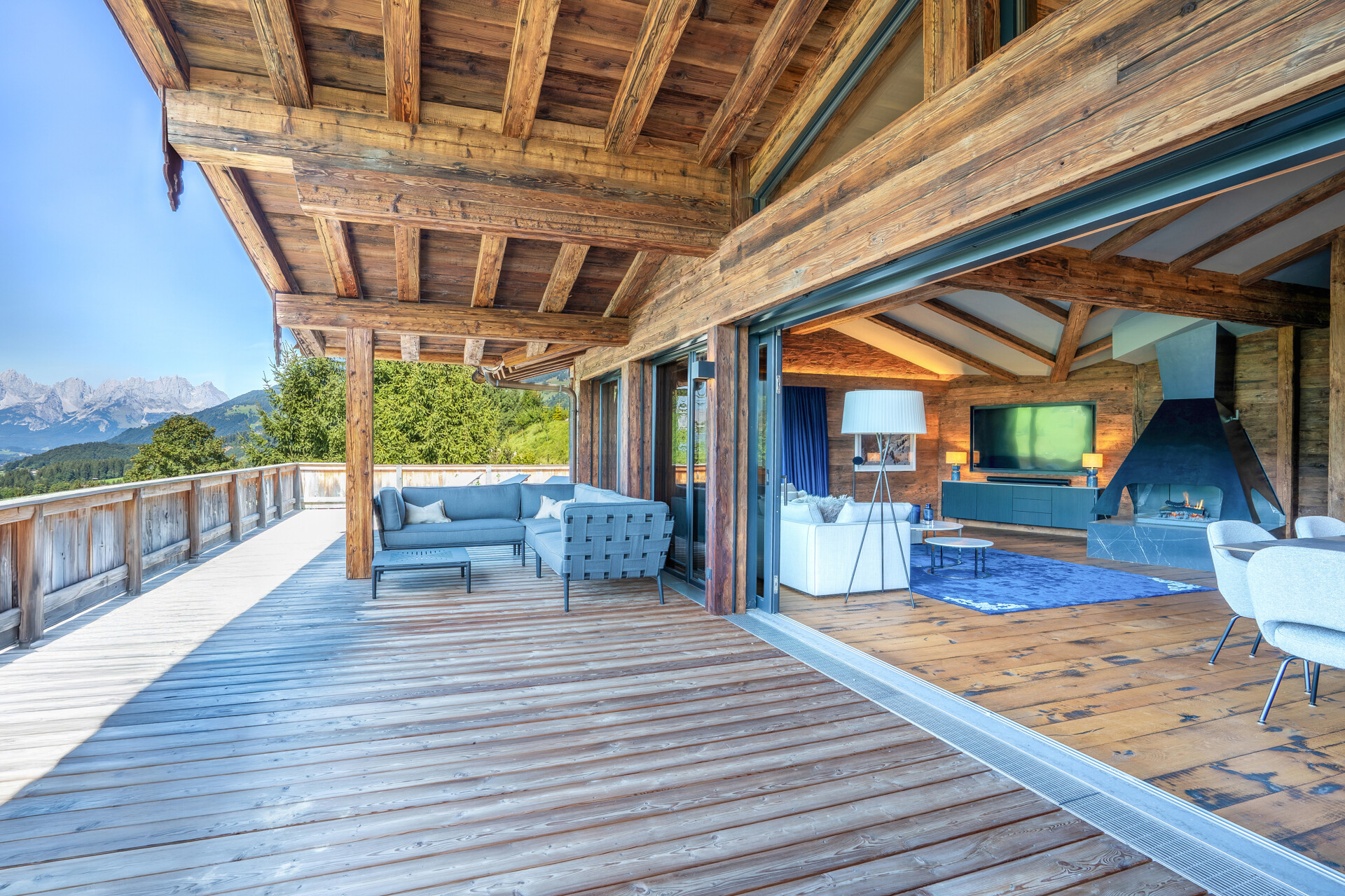 TERRASSE MIT KAISERBLICK