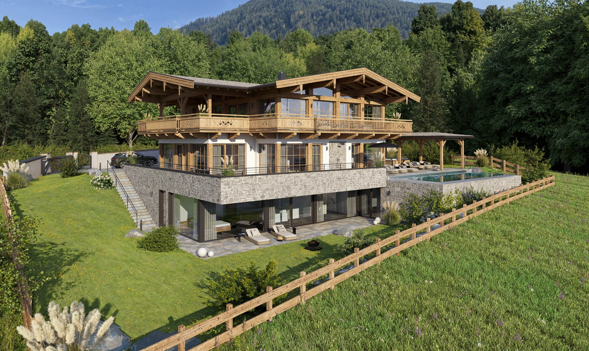 VISUALISIERUNG CHALET