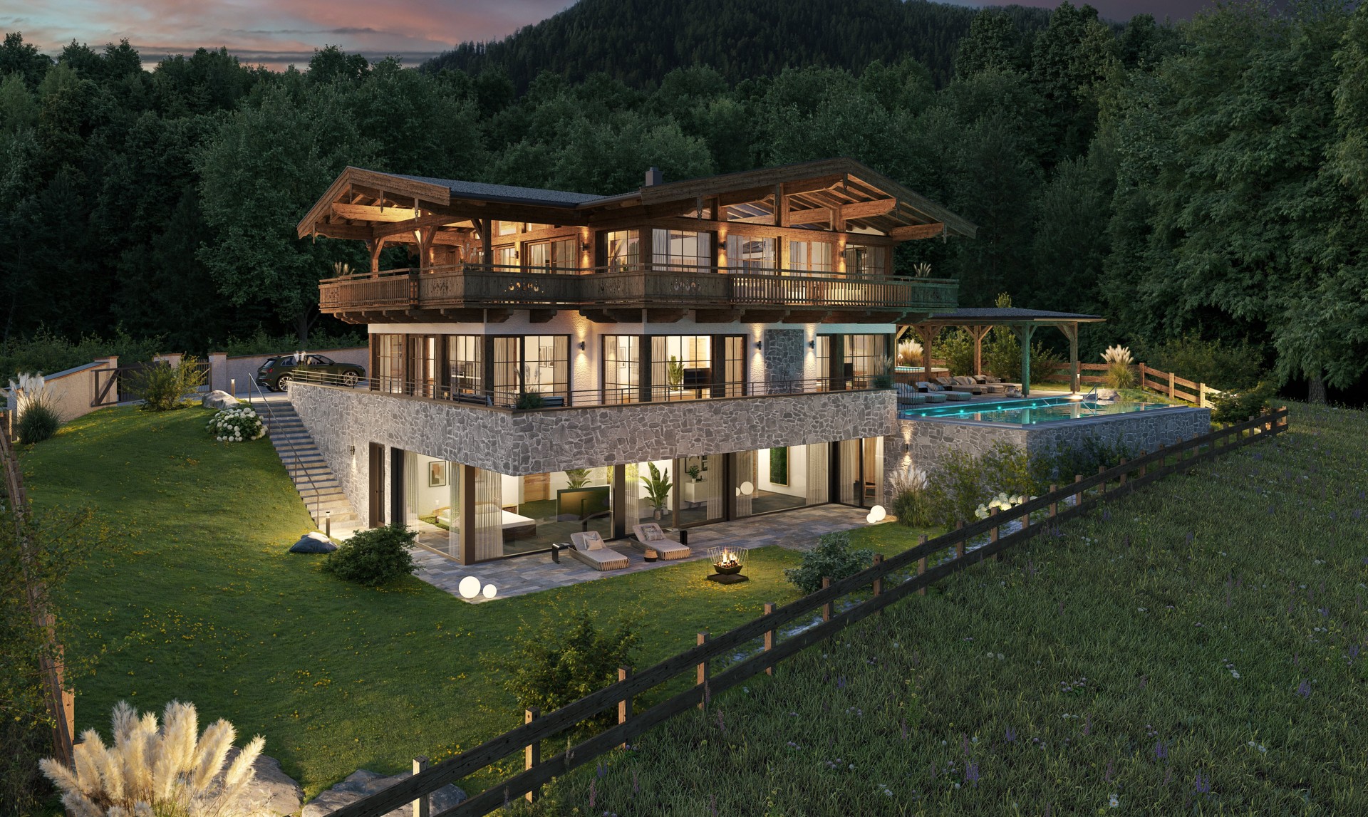VISUALISIERUNG CHALET
