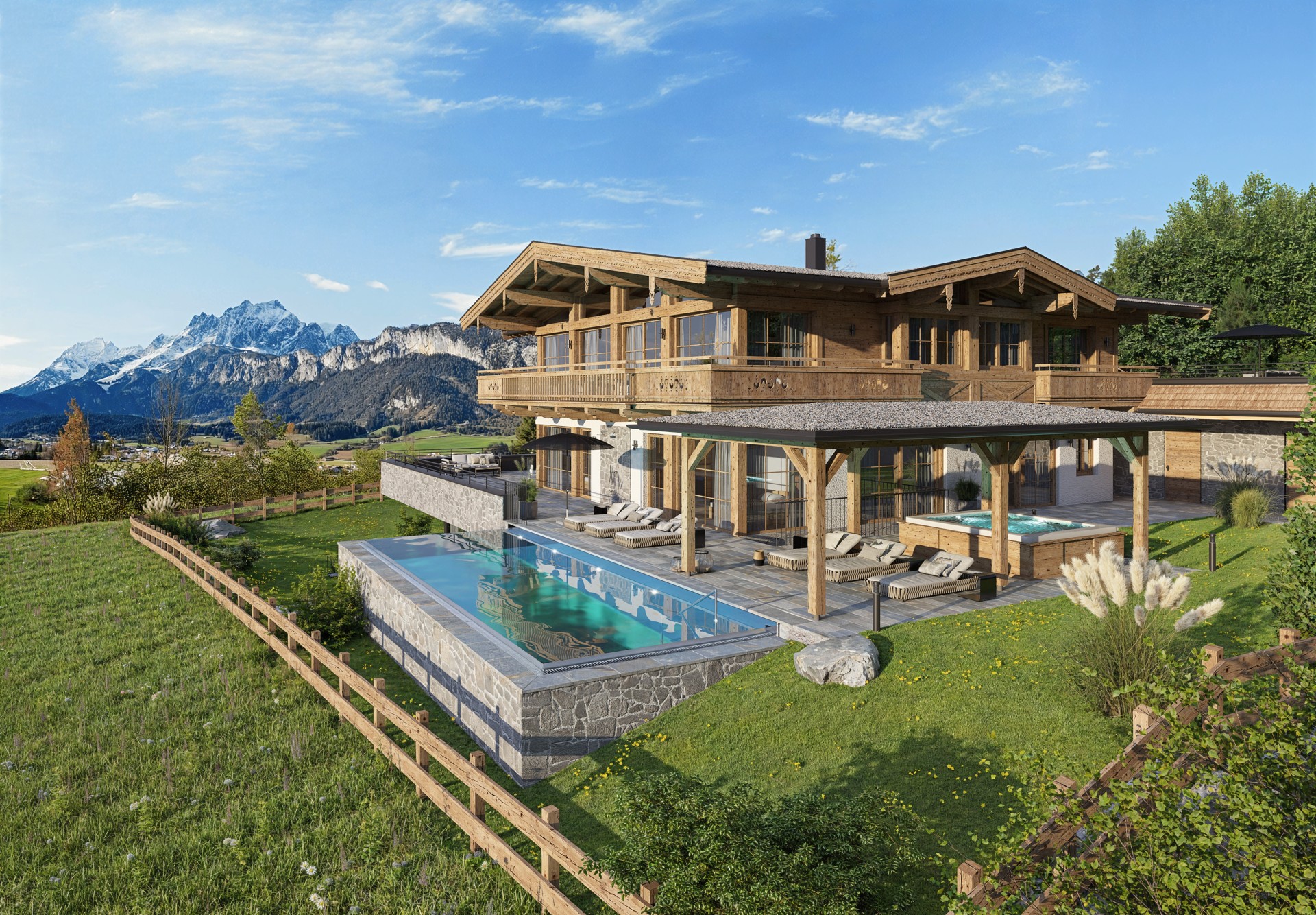 VISUALISIERUNG CHALET